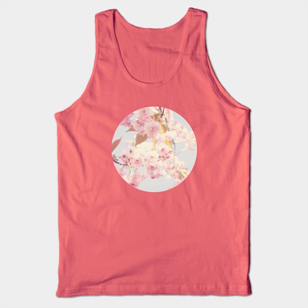 Cherry Blossoms Tank Top by MarieCarr